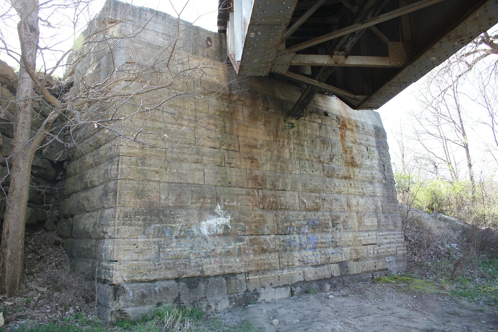 West abutment